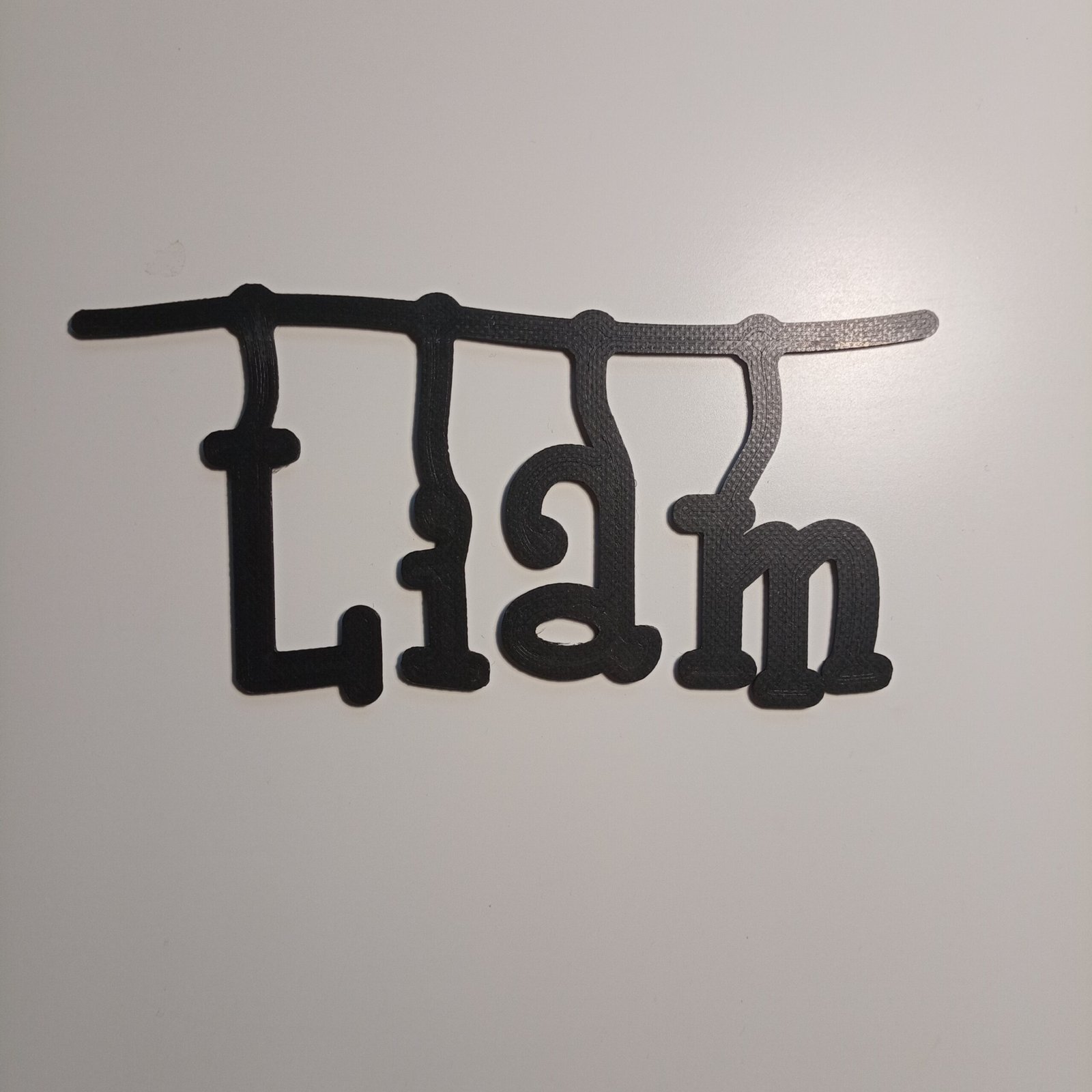 Custom Door Sign with Name Cursive Hanging - Image 5