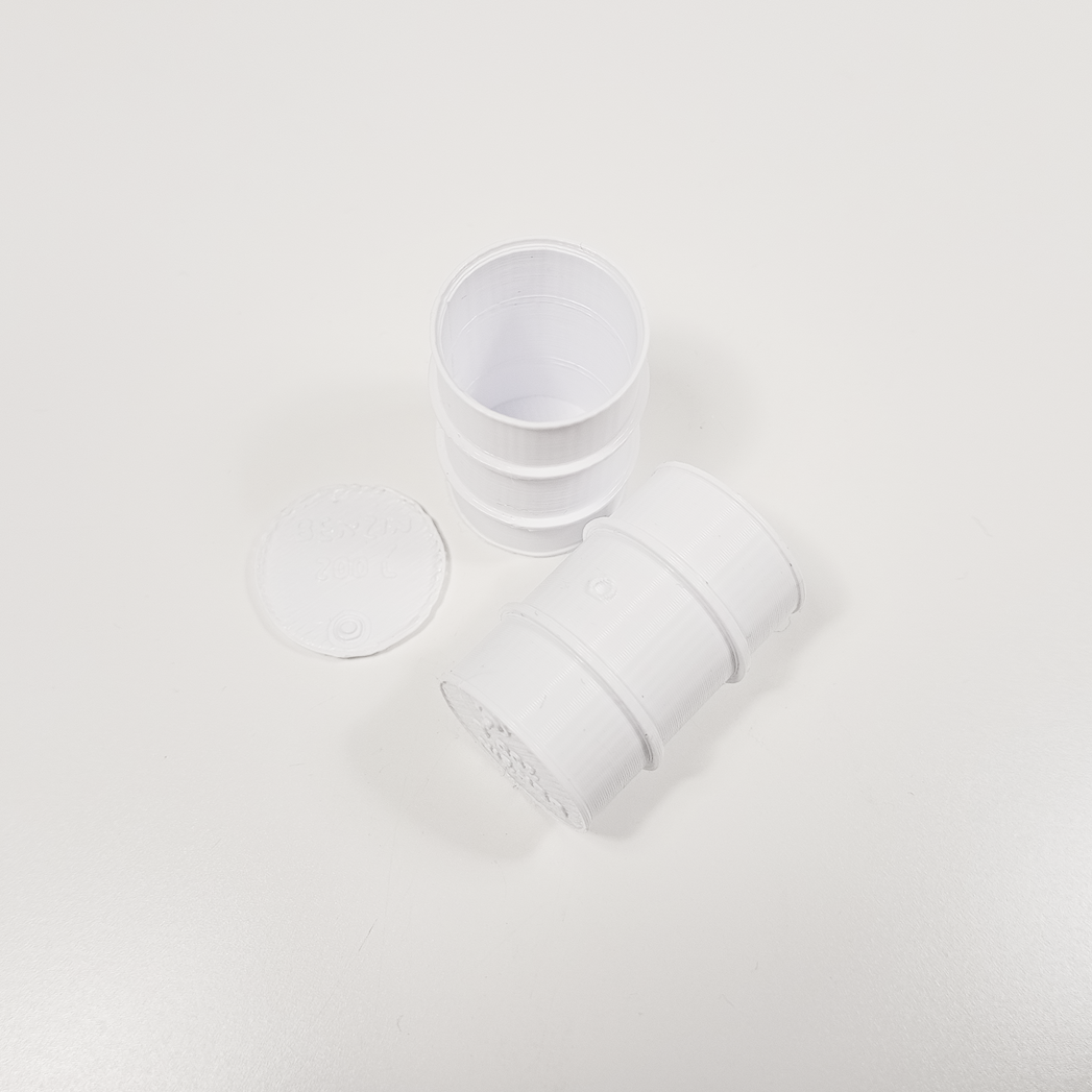 WWI German Fuel Drums – 200L Benzin Barrels (Open & Closed) - Image 4