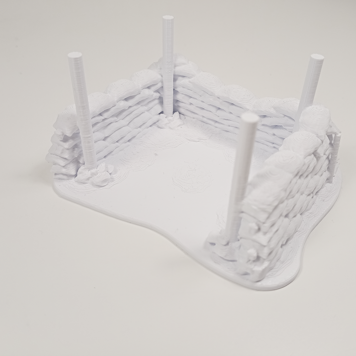 WWI Sandbag Observation Post – Trench Sentry Tower - Image 10