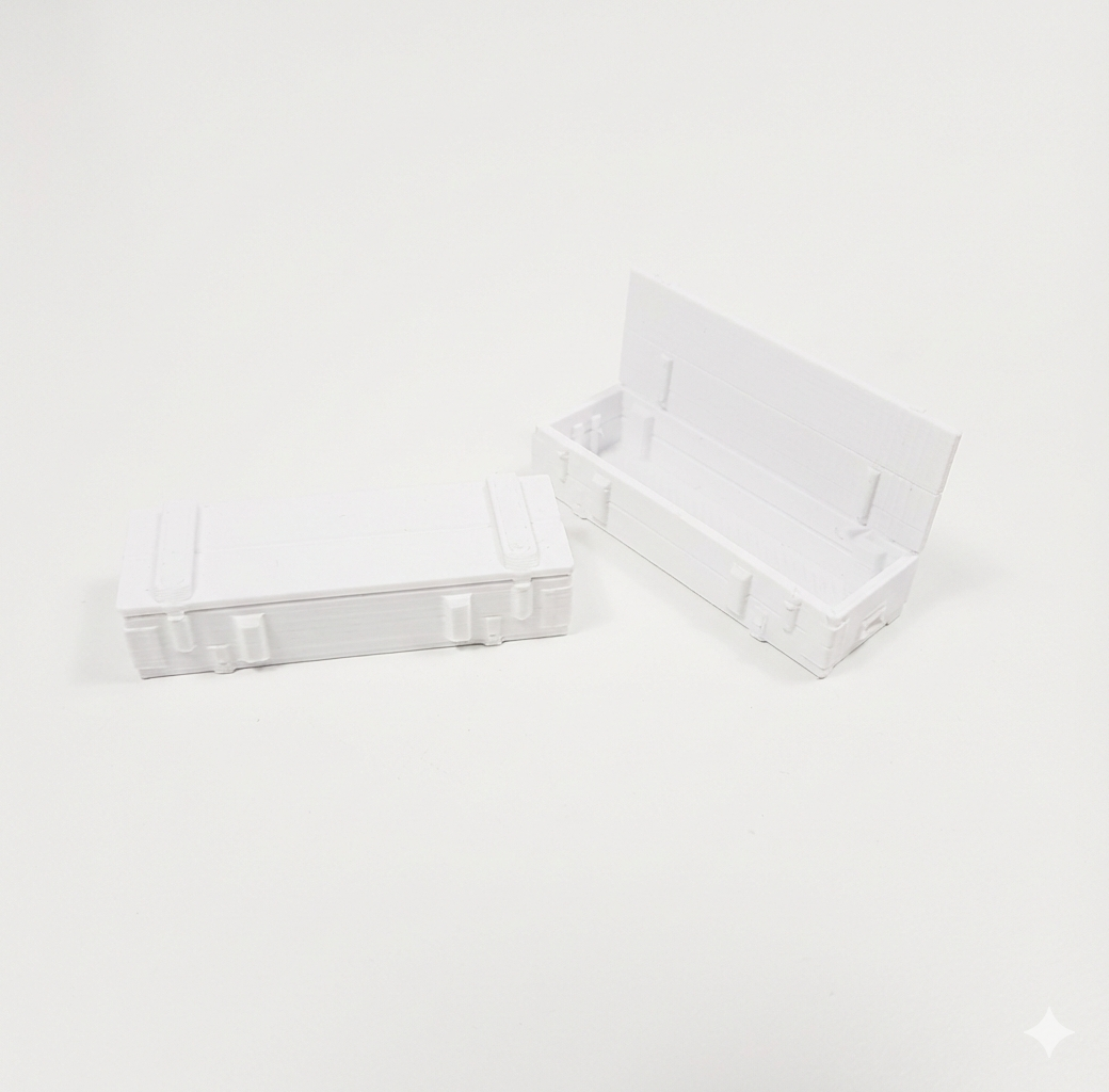 WWI German Long Ammunition Crat