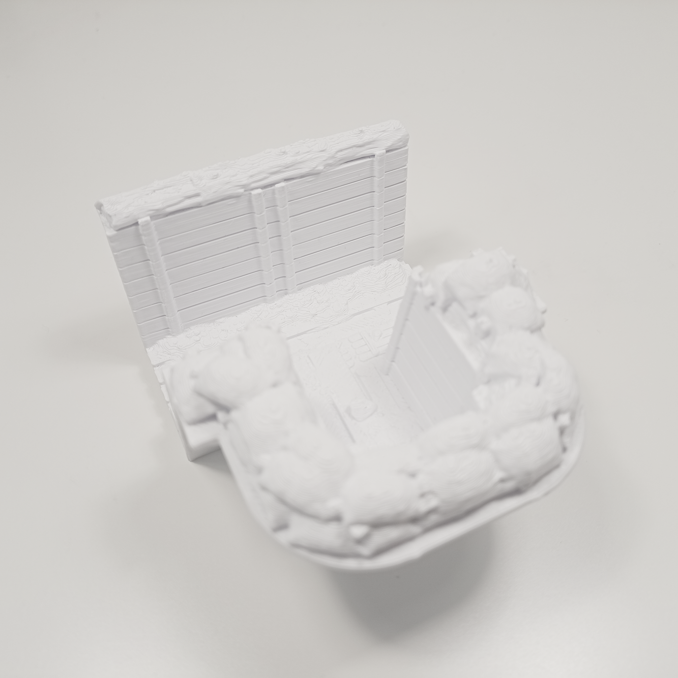 WWI Trench Firing Position – Frontline Sandbag Fighting Bay - Image 8