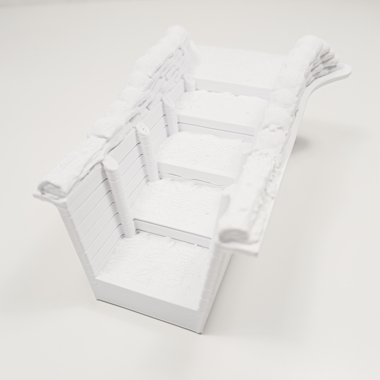 WWI Trench Entrance with Steps – Sandbag Protected Trench Access - Image 5